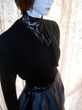 26waist Nicole summers Shimmering Maxi Bubble Hem Skirt and Puff Shoulder Bolero